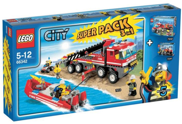 LEGO® City Super Pack 3 in 1 66342