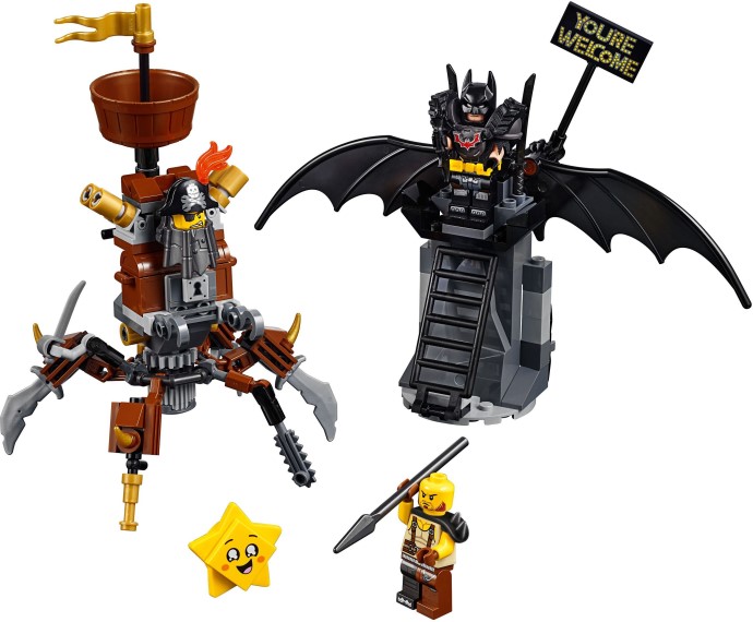 LEGO® Battle-Ready Batman and MetalBeard 70836