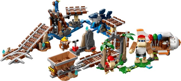 LEGO® Diddy Kong's Mine Cart Ride Expansion Set 71425