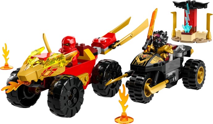 LEGO® Kai and Ras's Car and Bike Battle 71789