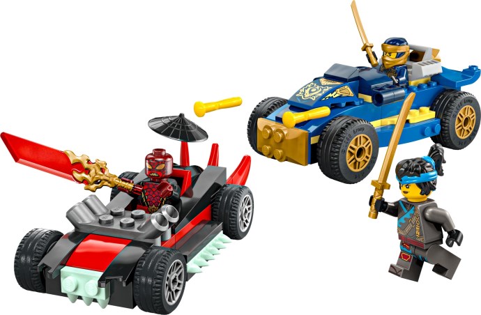 LEGO® Rogue vs. Drix Race Car Duel 71840