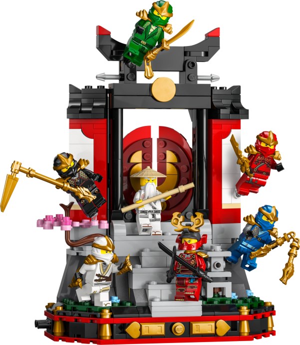 LEGO® Ninja Character Display 15th Anniversary 71866
