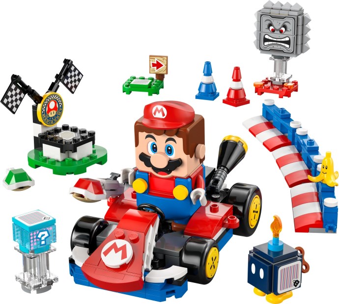 LEGO® Mario Kart – Interactive LEGO Mario & Standard Kart 72043