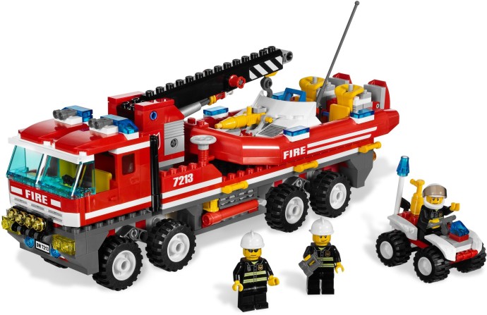 LEGO® Off-Road Fire Truck & Fireboat 7213