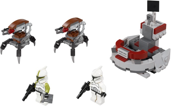 LEGO® Clone Troopers vs. Droidekas 75000