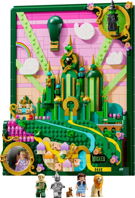 LEGO® Emerald City Wall Art 75685