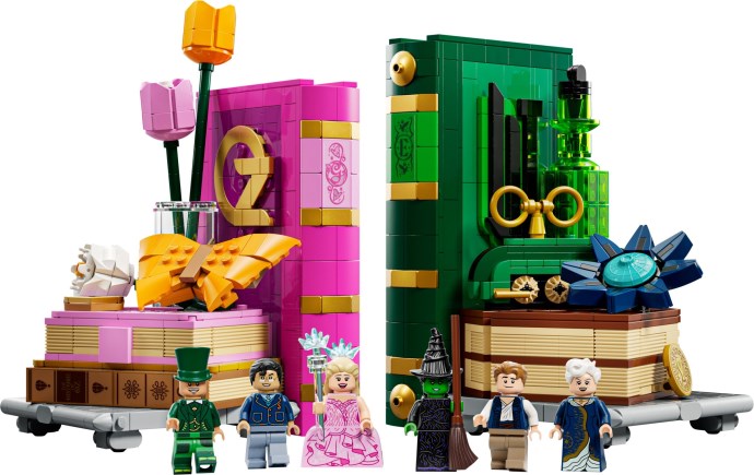 LEGO® Glinda & Elphaba Bookends 75691