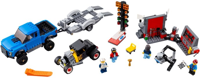 LEGO® Ford F-150 Raptor & Ford Model A Hot Rod 75875