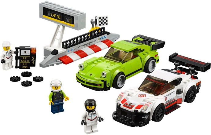 LEGO® Porsche 911 RSR and 911 Turbo 3.0 75888