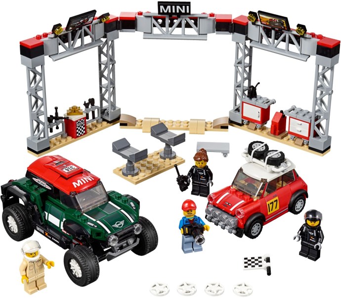 LEGO® 1967 Mini Cooper S Rally and 2018 MINI John Cooper Works Buggy 75894