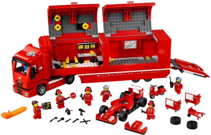 LEGO® F14 T & Scuderia Ferrari Truck 75913