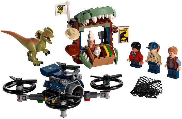 LEGO® Dilophosaurus on the Loose 75934