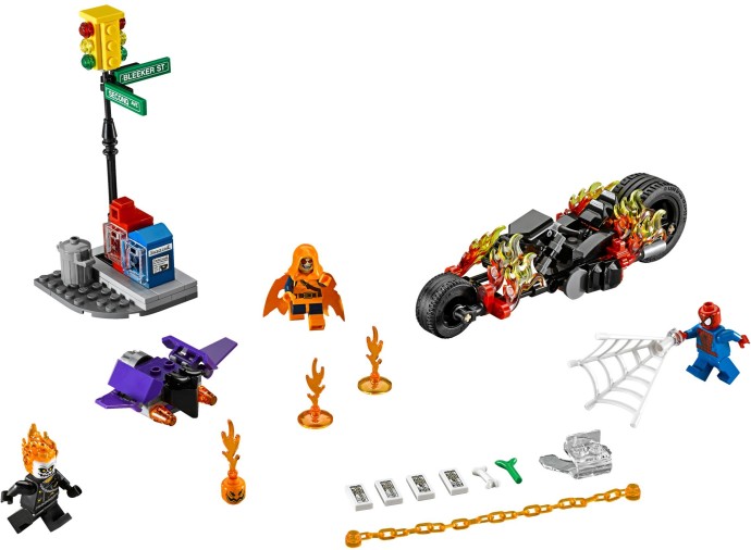 LEGO® Spider-Man: Ghost Rider Team-up 76058