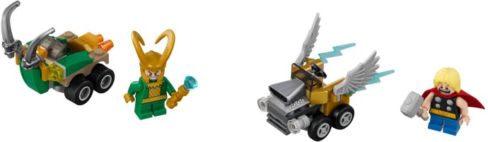 LEGO® Mighty Micros: Thor vs. Loki 76091