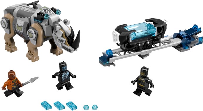 LEGO® Rhino Face-Off by the Mine 76099