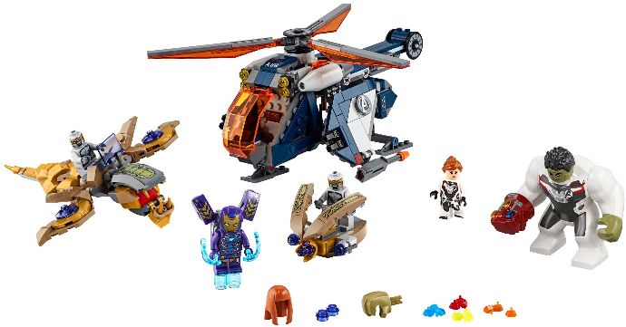 LEGO® Avengers Hulk Helicopter Rescue 76144