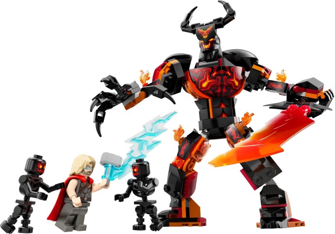 LEGO® Thor vs. Surtur Construction Figure 76289