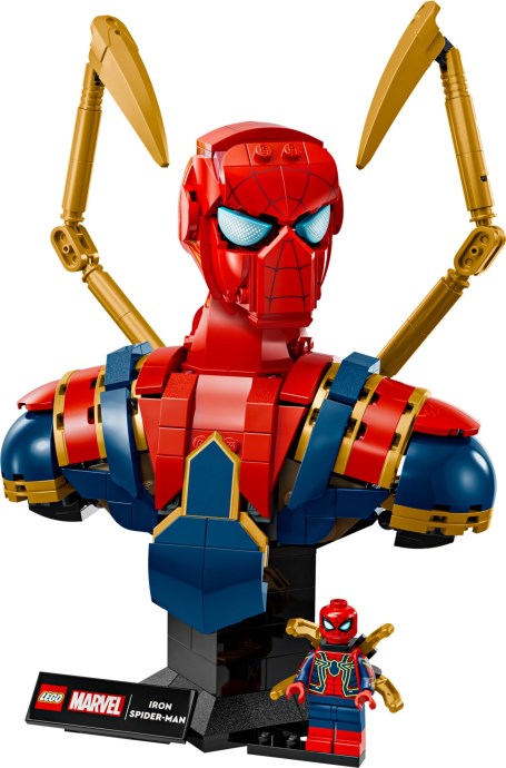 LEGO® Iron Spider-Man Bust 76326