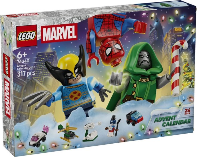 LEGO® Super Heroes Marvel Advent Calendar 2026 76340