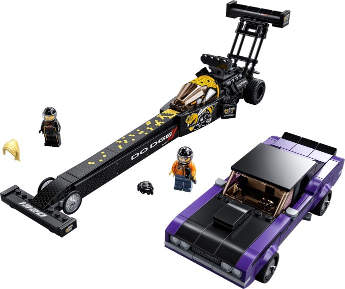 LEGO® Mopar Dodge//SRT Top Fuel Dragster and 1970 Dodge Challenger T/A 76904