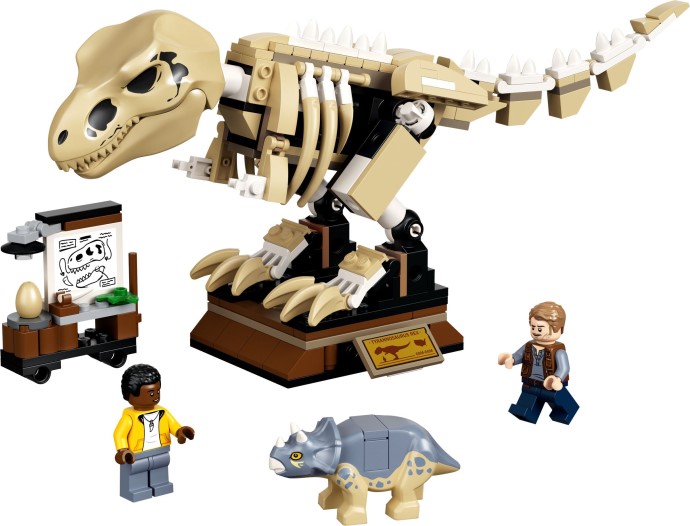 LEGO® T. rex Dinosaur Fossil Exhibition 76940