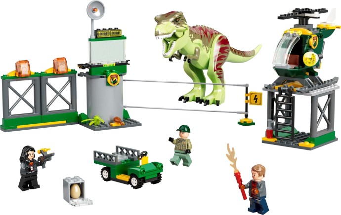 LEGO® T. rex Dinosaur Breakout 76944