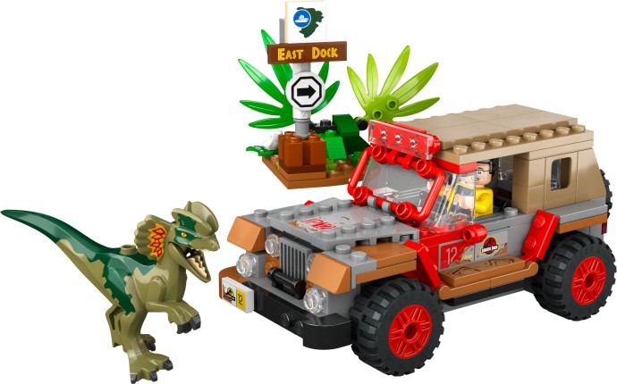 LEGO® Dilophosaurus Ambush 76958