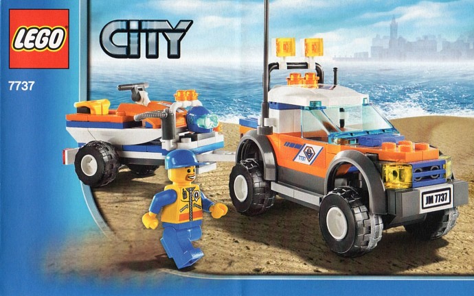 LEGO® Coast Guard 4WD & Jet Scooter 7737