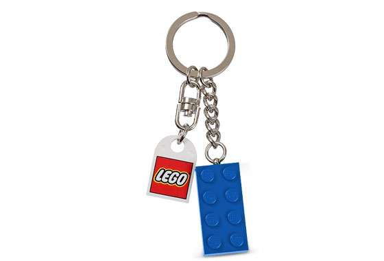 LEGO® Blue Brick Key Chain 850152