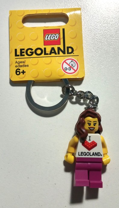 LEGO® I [Heart] LEGOLAND Key Chain (Female) 851330