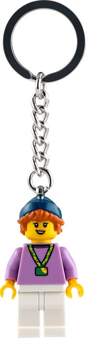 LEGO® Sunflower Lanyard Girl Key Chain 854330