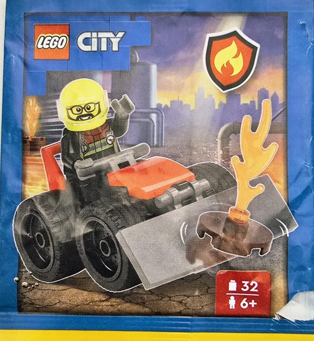 LEGO® Firefighter with Bulldozer 952506